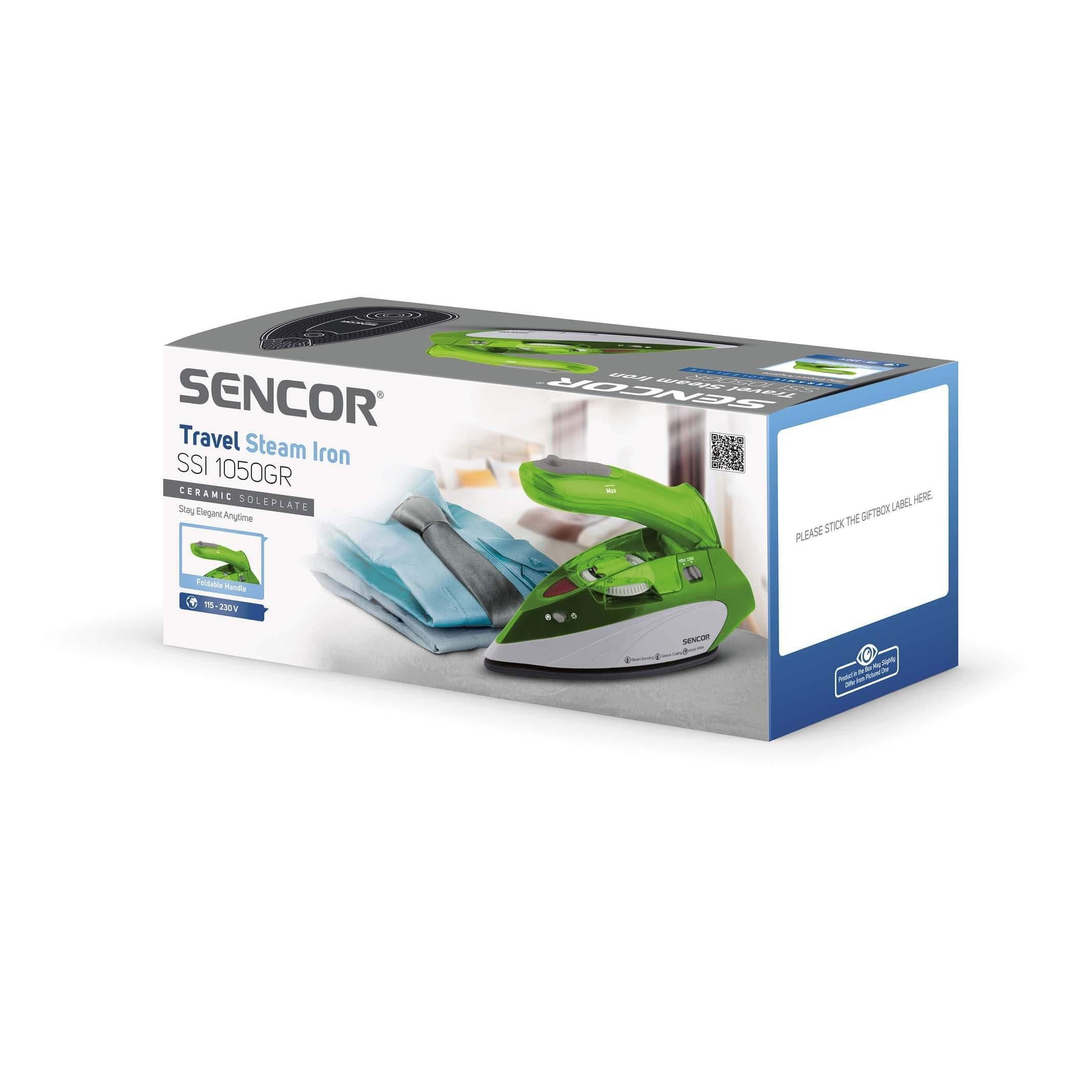 Sencor Cestovní žehlička SSI 1050GR