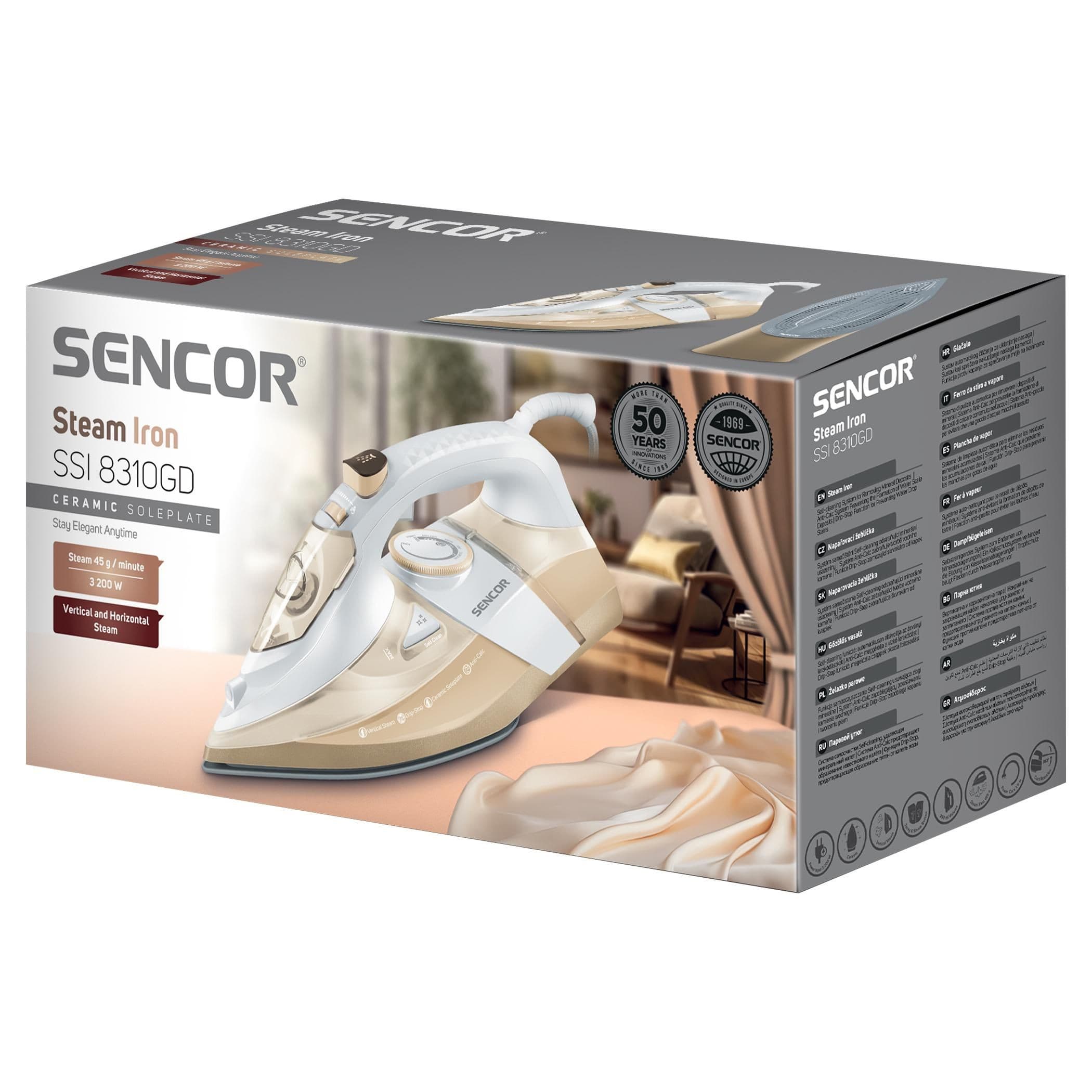 Sencor Napařovací žehlička SSI 8310GD