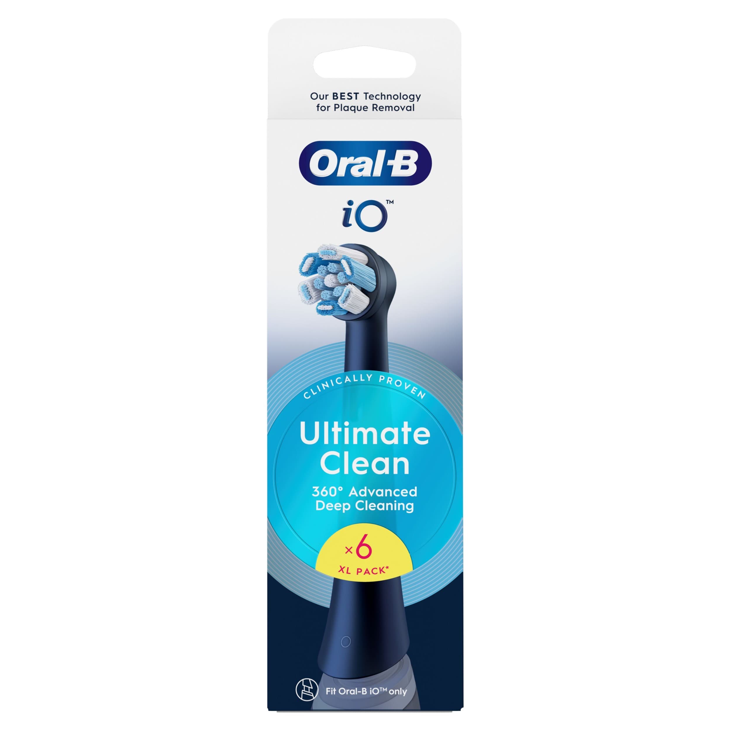 Oral-B Náhradní hlavice iO  Ultimate Clean Black 6ks