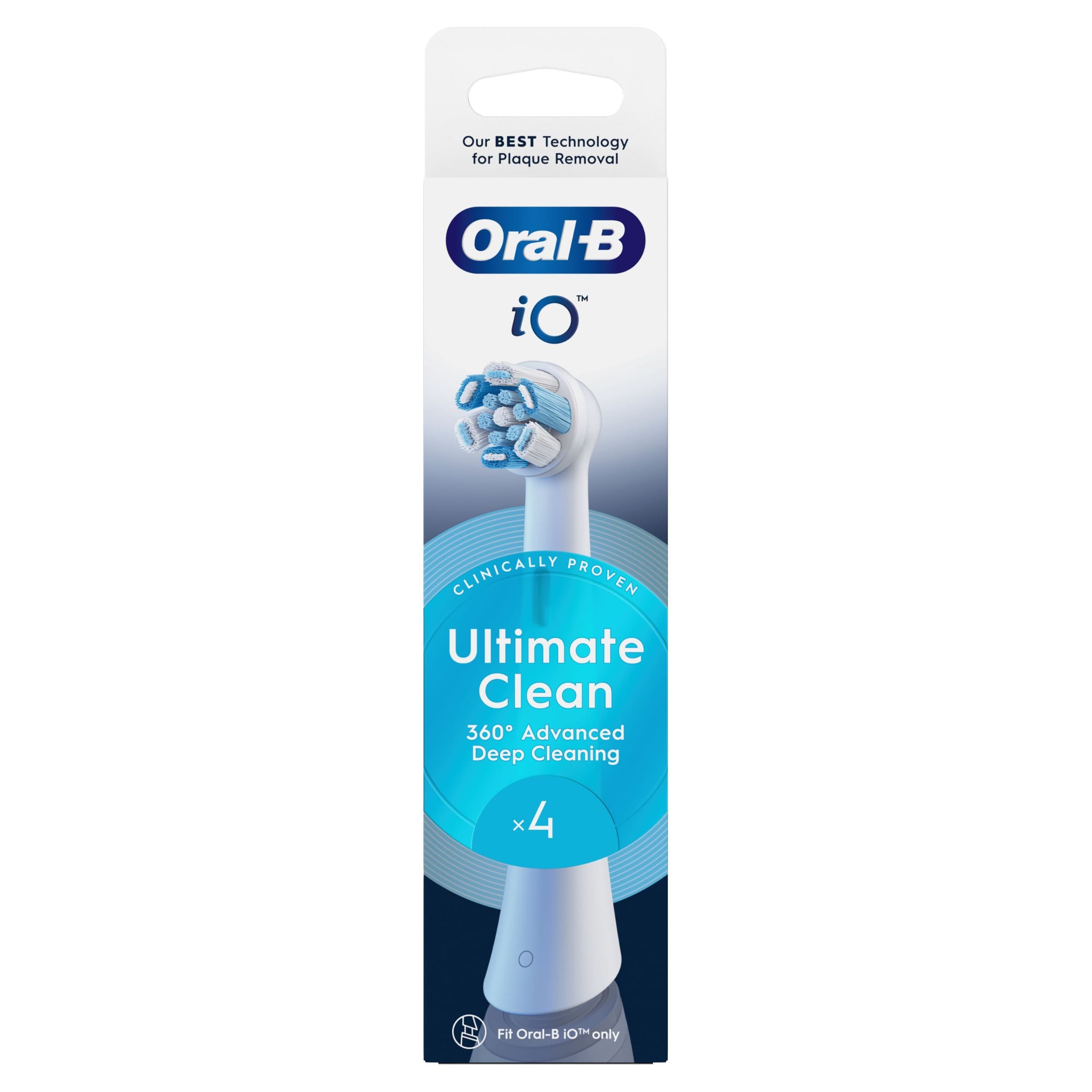 Oral-B Náhradní hlavice iO Ultimate Clean 4ks