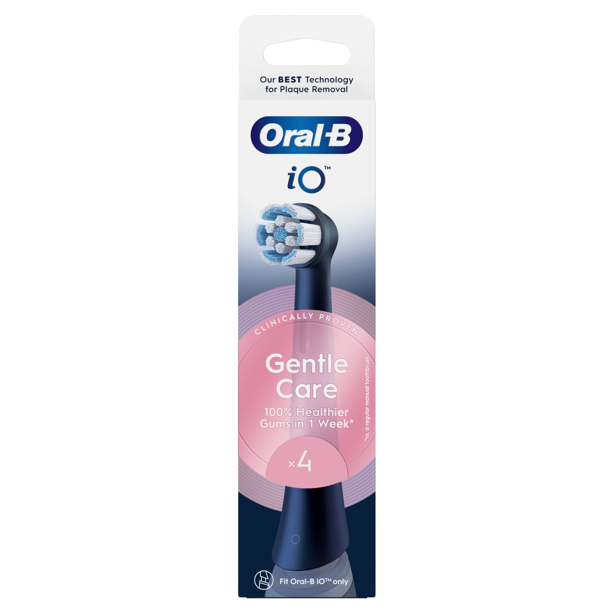 Oral-B Náhradní hlavice iO Gentle Care Black 4ks