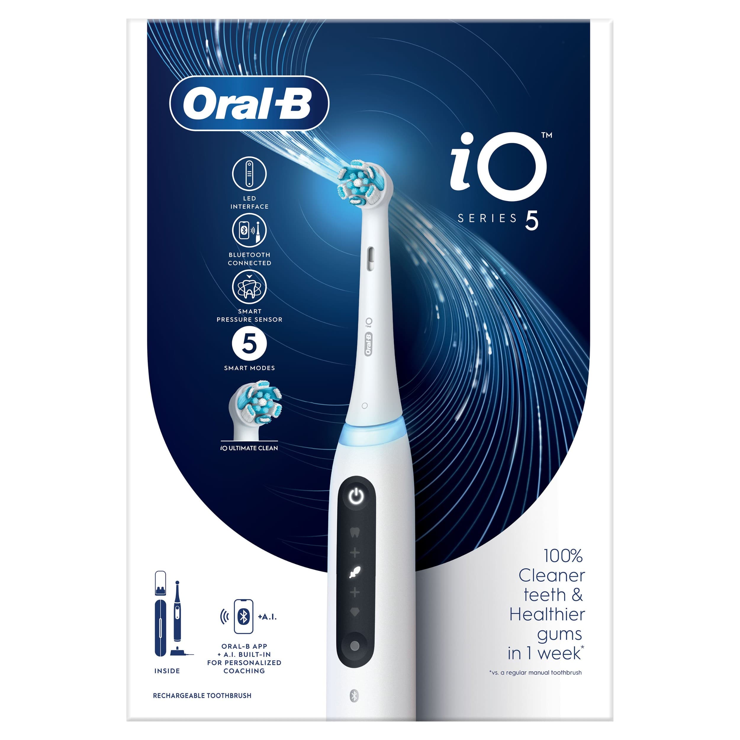 Oral-B Elektrický kartáček iO5 Quite White
