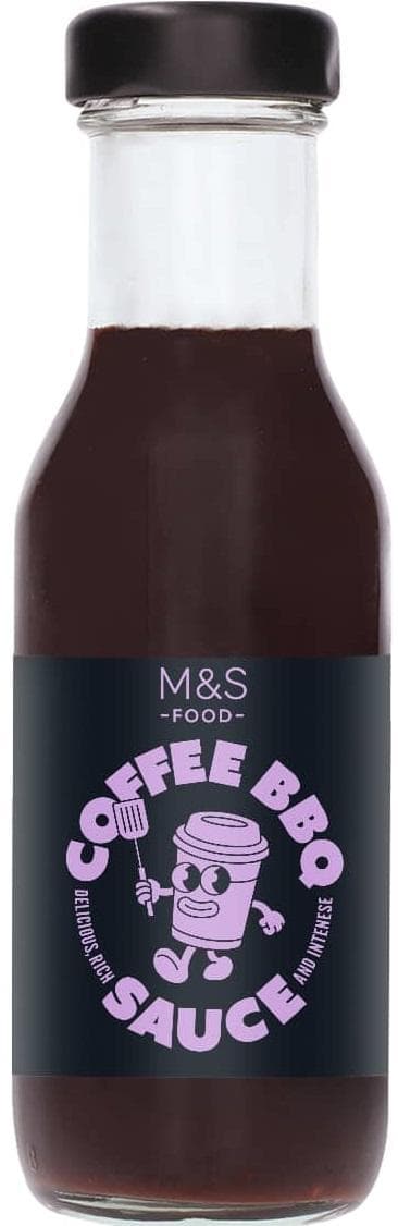 Marks & Spencer Grilovací omáčka s rajčatovou pastou, sójovou omáčkou a instantní kávou Arabica