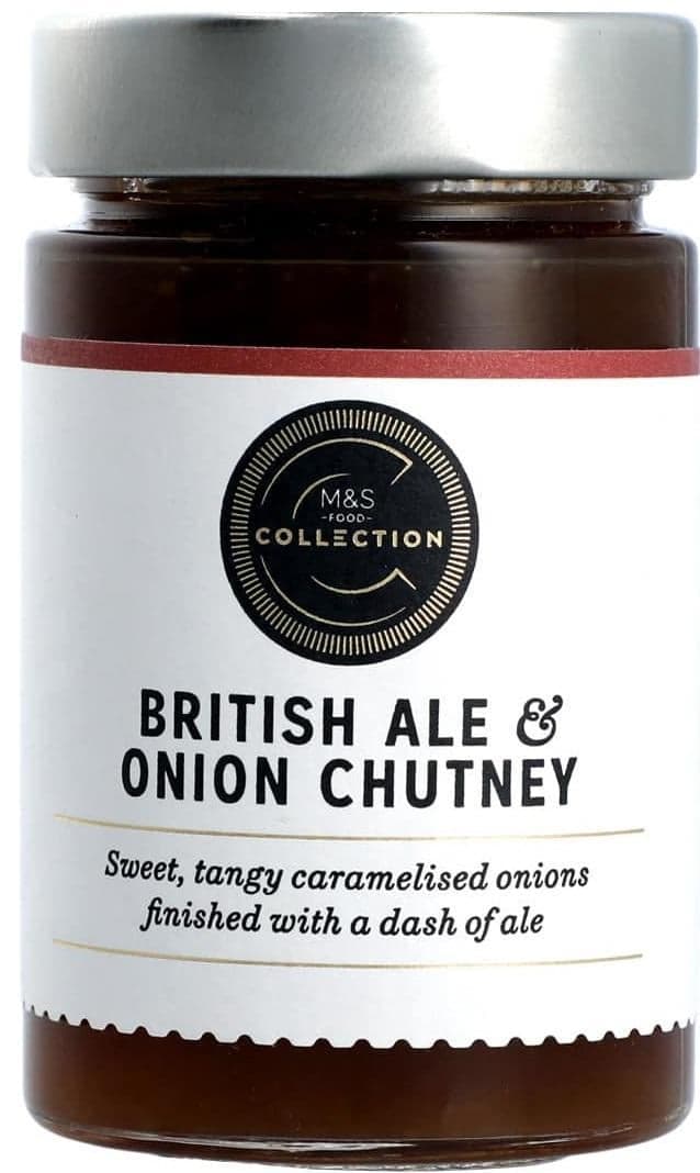 Marks & Spencer Chutney s karamelizovanou cibulí a britským pivem Brown Ale