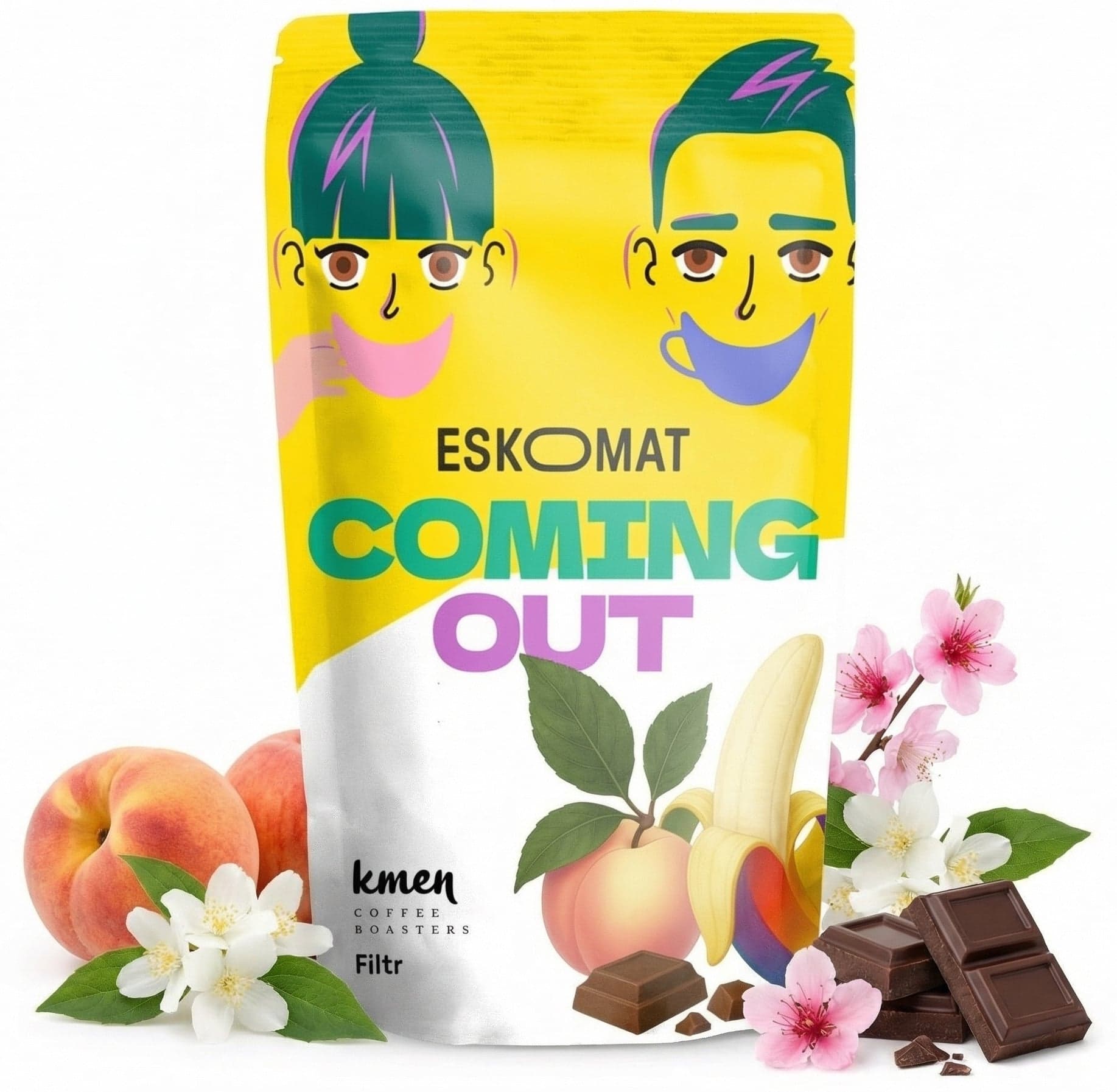 Kmen & Eskomat Coming Out filtr zrnková káva