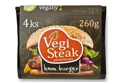Vegi Steak hmm...burger