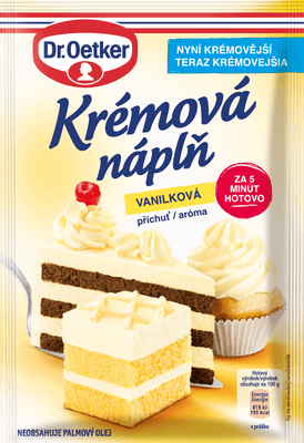 Dr. Oetker Krémová náplň vanilková