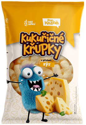 Pan Křupka Křupky s příchutí sýra