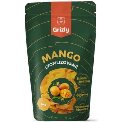 GRIZLY Mango lyofilizované