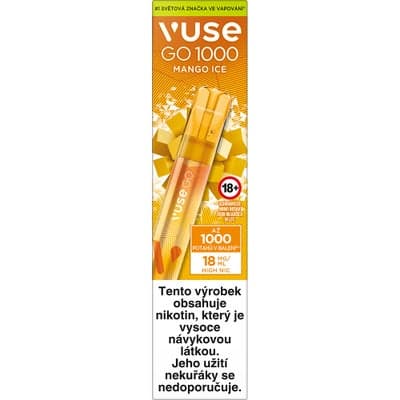 Vuse GO 1000 PEN Mango Ice, 18 mg