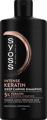 Syoss šampon Intense Keratin pro křehké, snadno se lámající vlasy