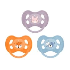 Canpol babies Dudlík kaučukový třešinka 6-18m CUTE ANIMALS 1ks