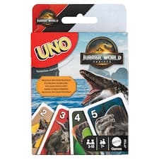 Mattel Games UNO Jurassic World Rebirth karetní hra