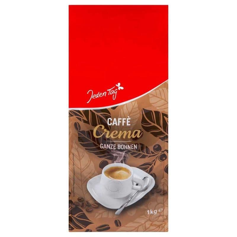 Jeden Tag Caffé Crema zrnková káva
