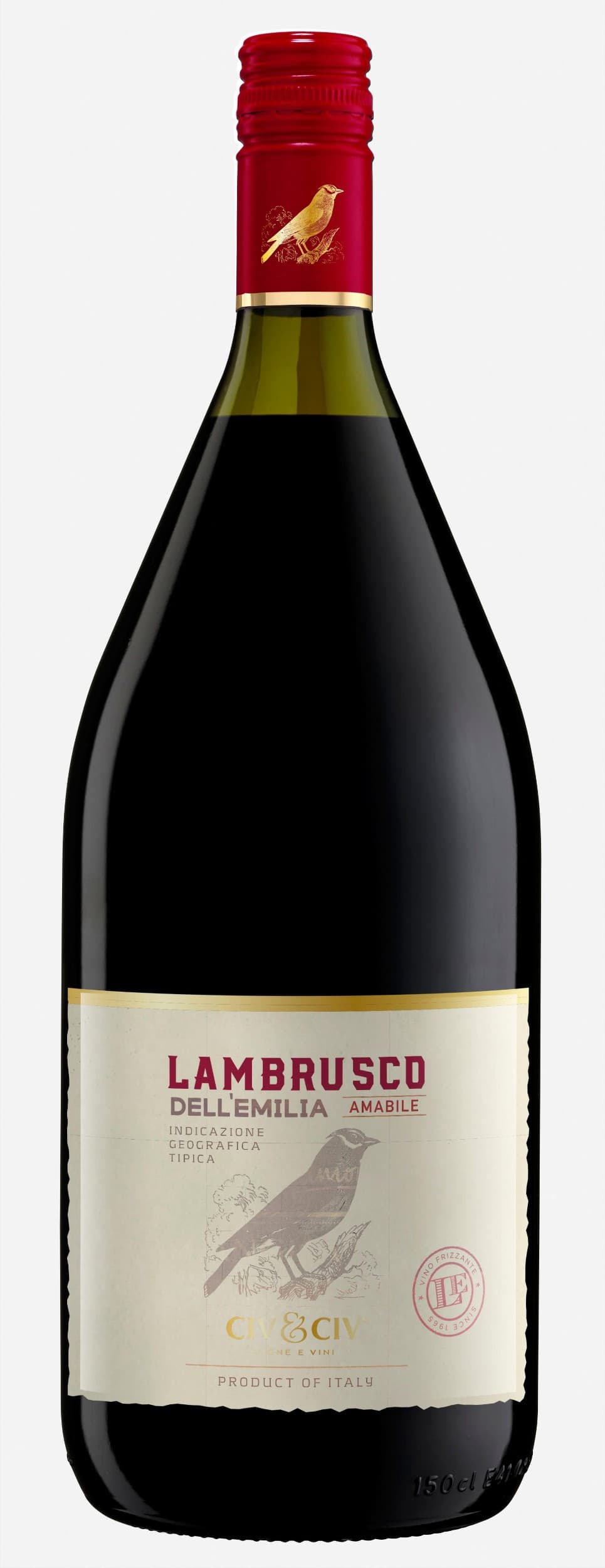 CIV&CIV Lambrusco Rosso IGT 1,5l