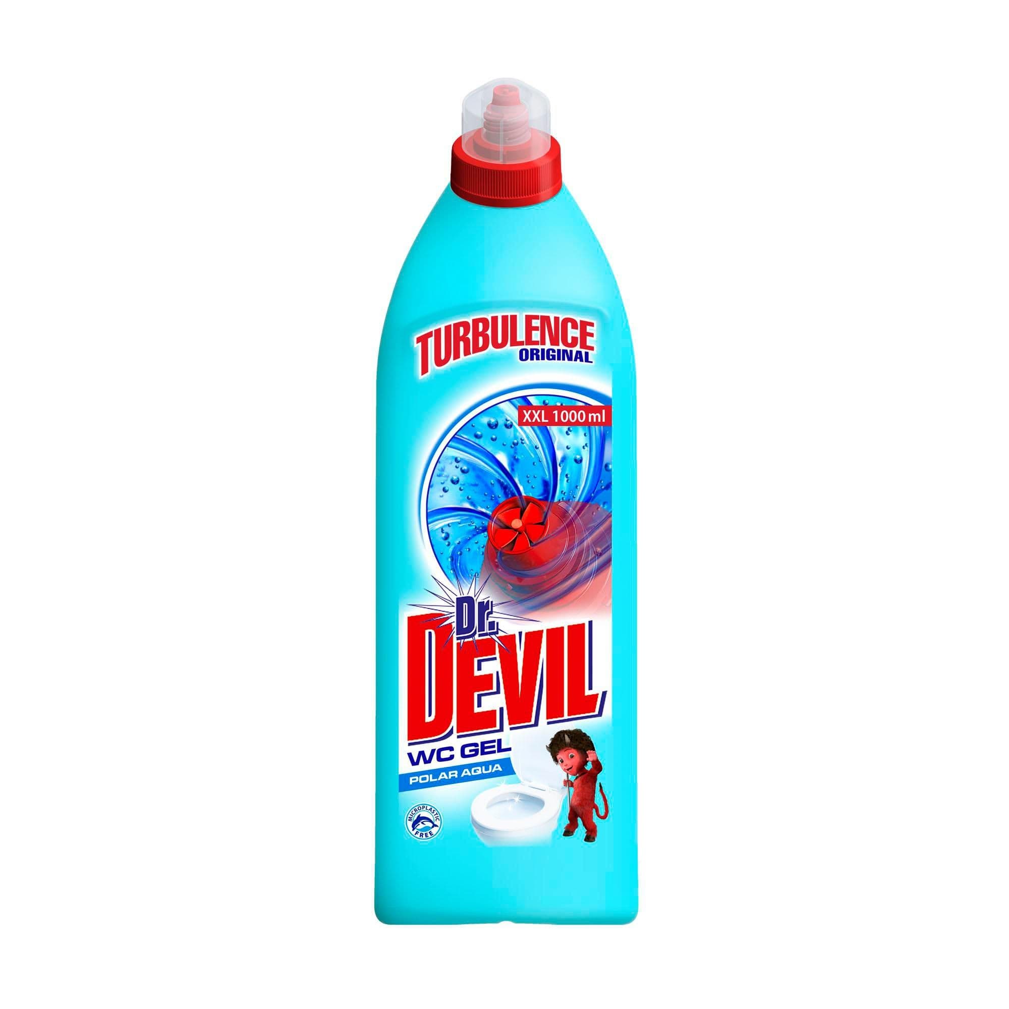 Dr. DEVIL WC GEL TURBULENCE Polar aqua 1000ml