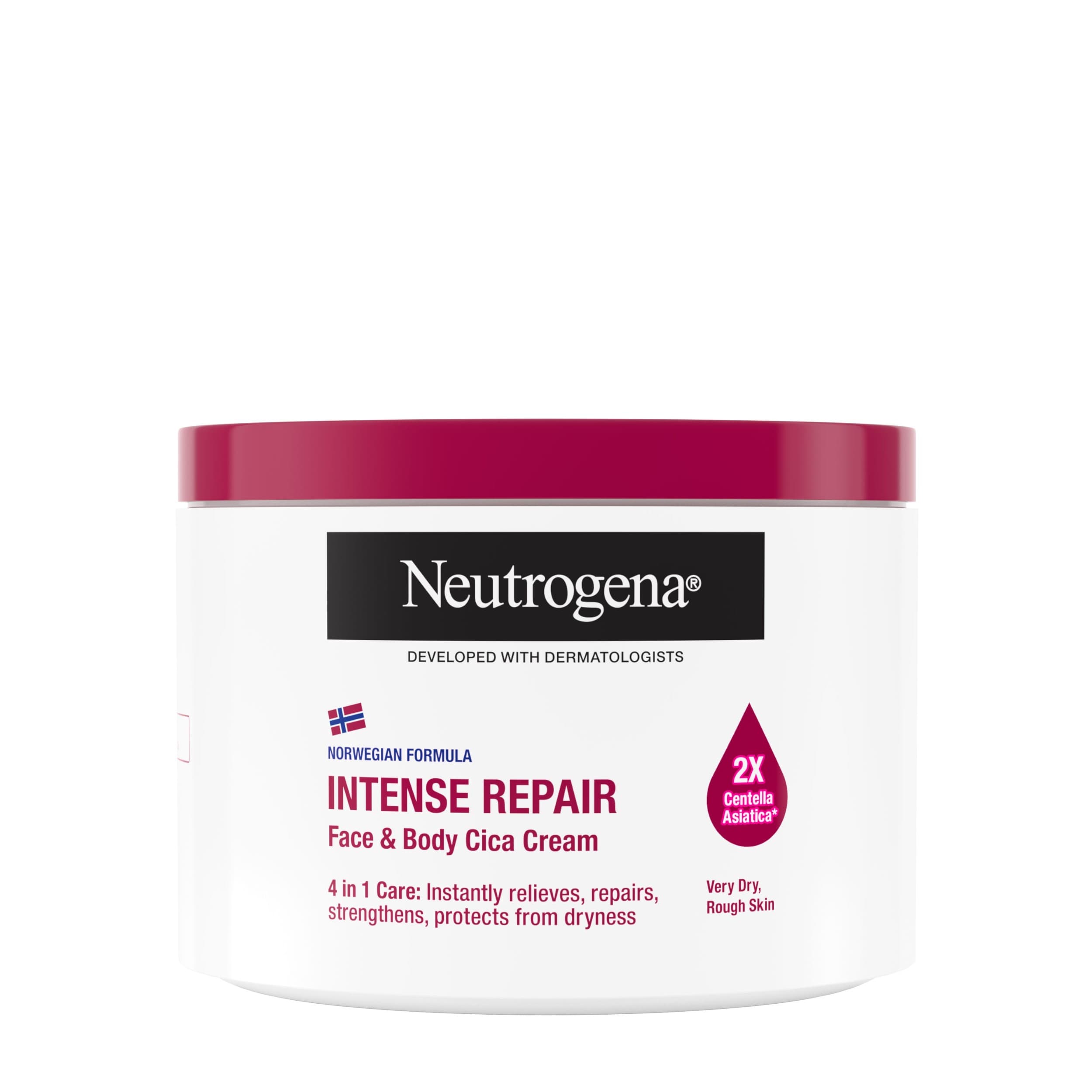 NEUTROGENA® Norská receptura Intenzivně regenerační CICA krém na obličej a tělo 400 ml