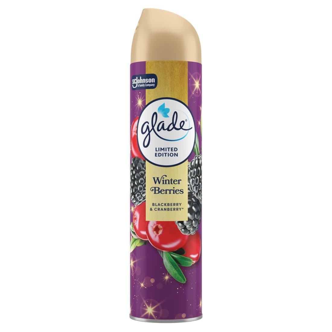 Glade® aerosol - Winter Berries, osvěžovač vzduchu 300 ml
