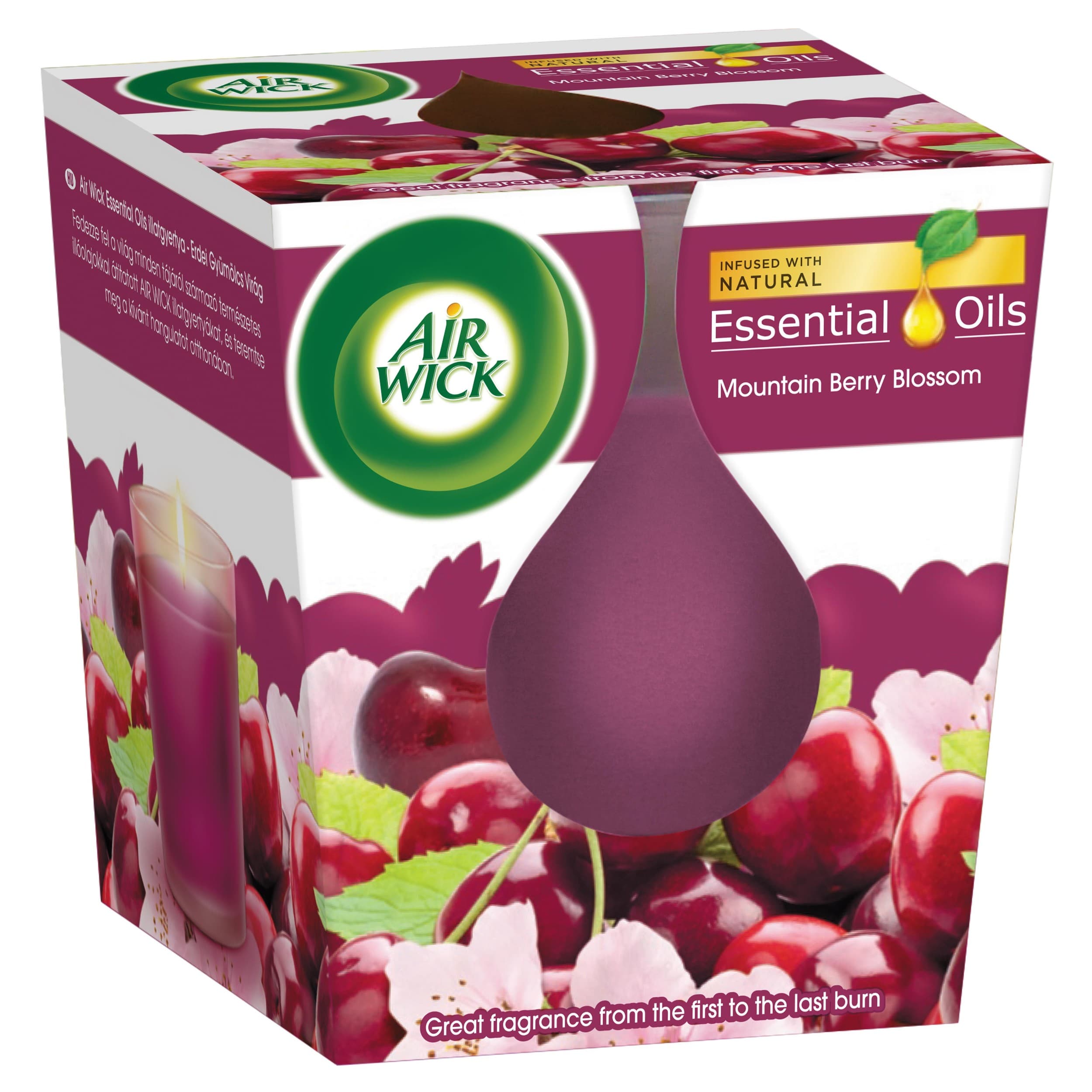 Air Wick svíčka - Višňový čaj 105 g