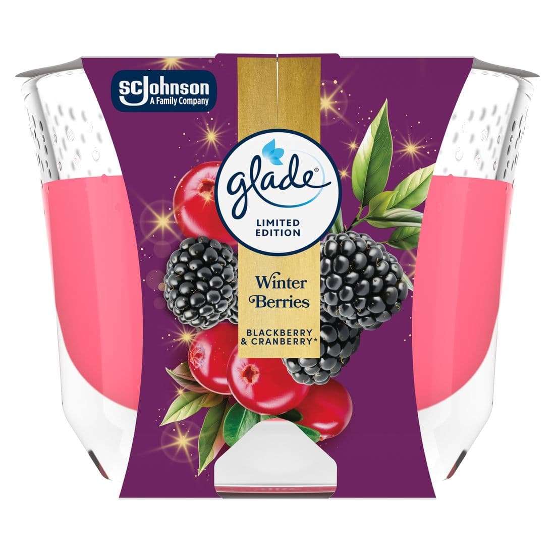 Glade® Candle - Winter Berries 204 g