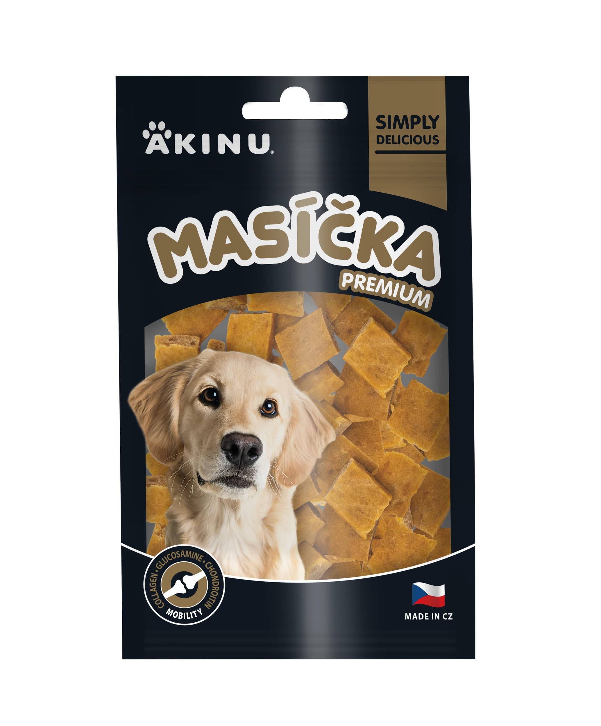 Akinu MASÍČKA PREMIUM Mobility pamlsek pro psy 75 g