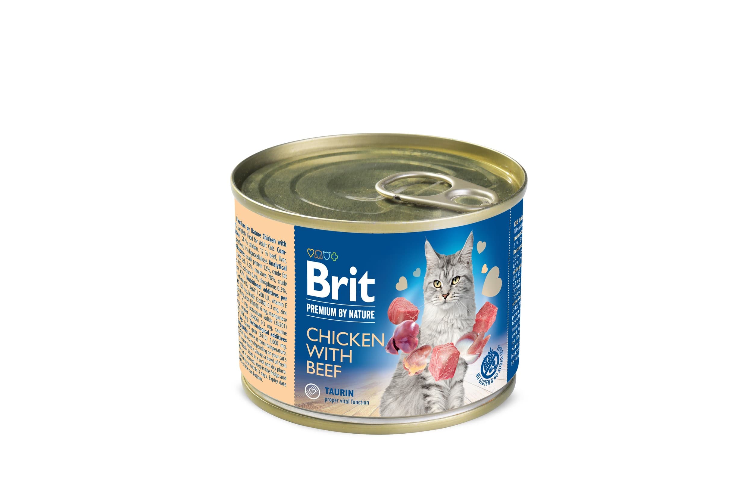 Brit Premium by Nature Chicken with Beef 200 g