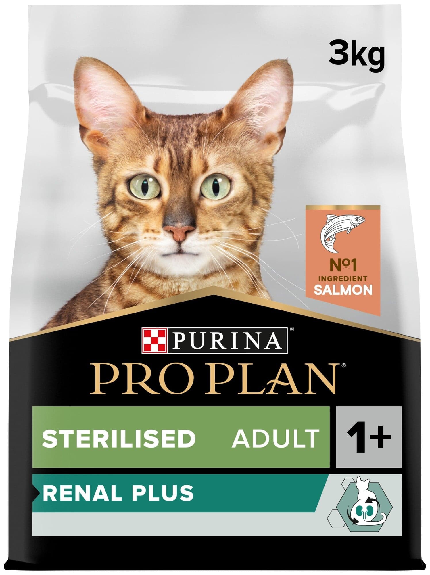 Pro Plan Cat Sterilised Renal Plus losos granule pro kastrované kočky