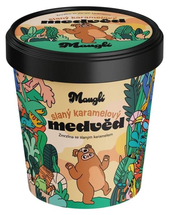 Mauglí Slaný karamelový medvěd