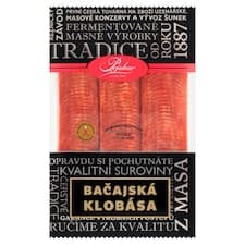 Pejskar Bačajská klobása krájená 100g