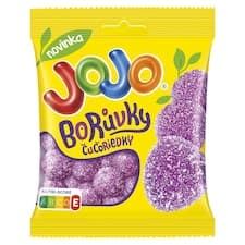 JOJO Borůvky želé bonbóny s borůvkovou příchutí 80g