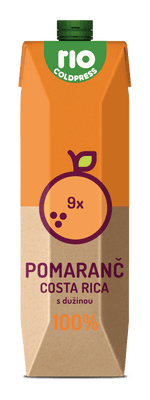 Rio Cold Press 100% pomerančová šťáva lisovaná za studena