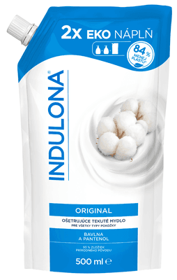 Indulona Tekuté mýdlo náhradní náplň Original