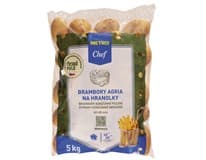 METRO Chef Brambory Agria prané na hranolky 60/80 CZ 5 kg