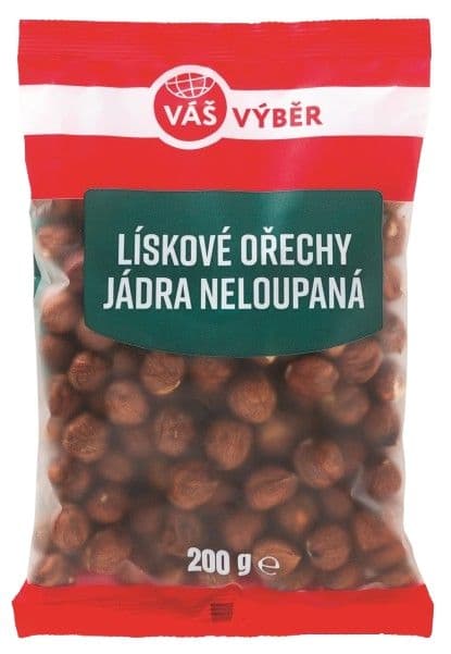 Váš Výběr Lísková jádra 200g