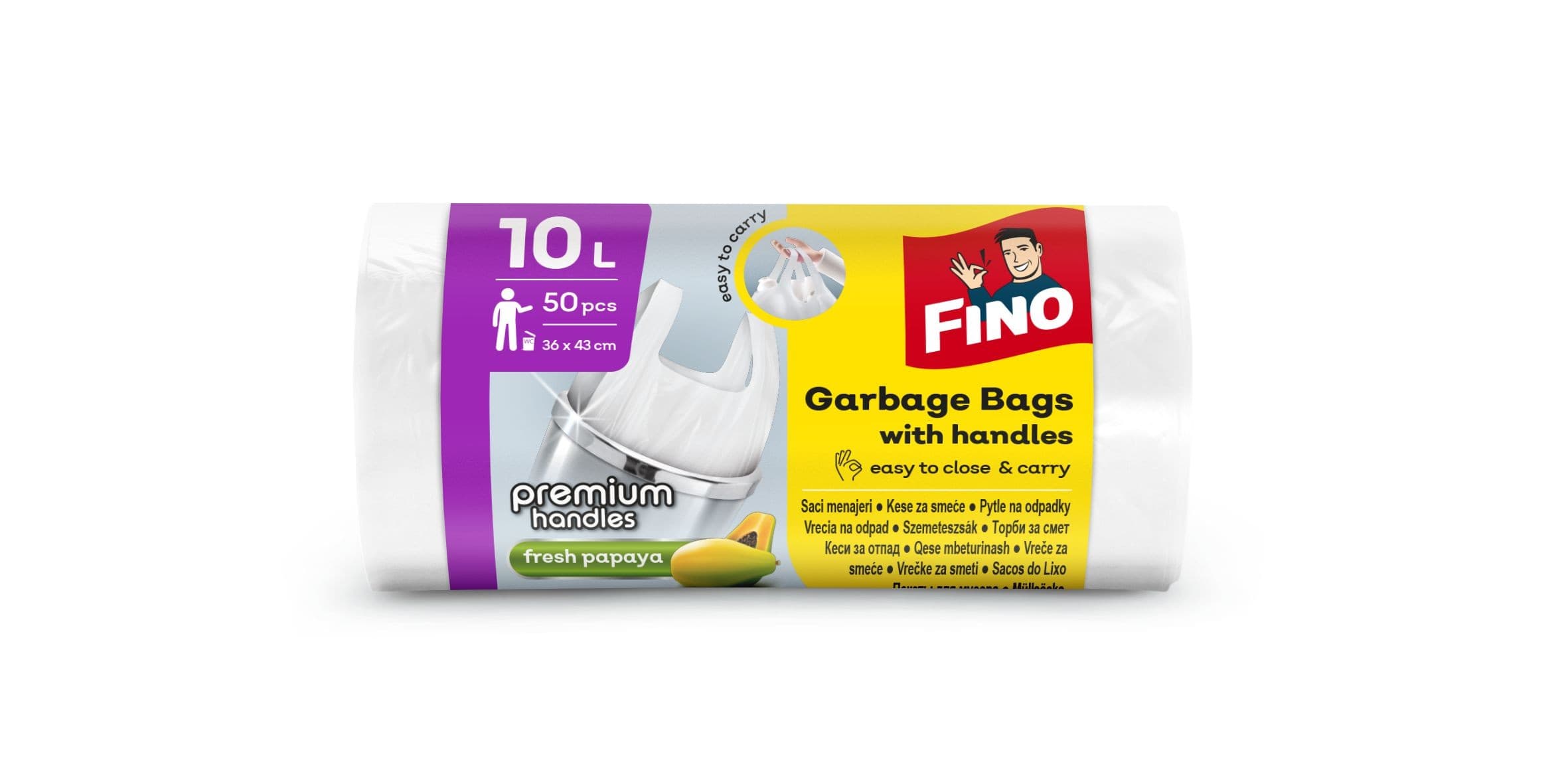 FINO HD Pytle Premium handles Aromatic 10L, 50 ks, 6 μm