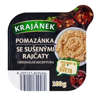Krajánek Pomazánka se sušenými rajčaty