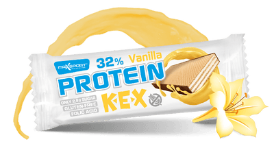 Max Sport  Protein Kex Vanilka proteinová oplatka s krémovou náplní