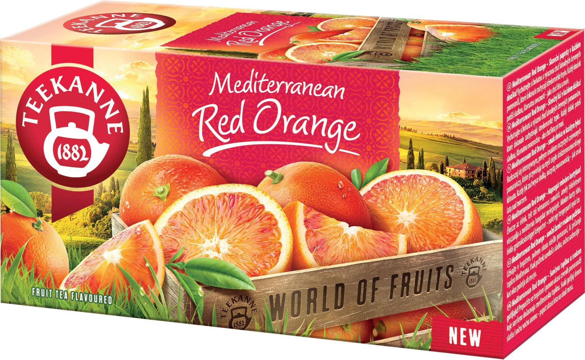 Teekanne WOF Mediterranean Red Orange 40g