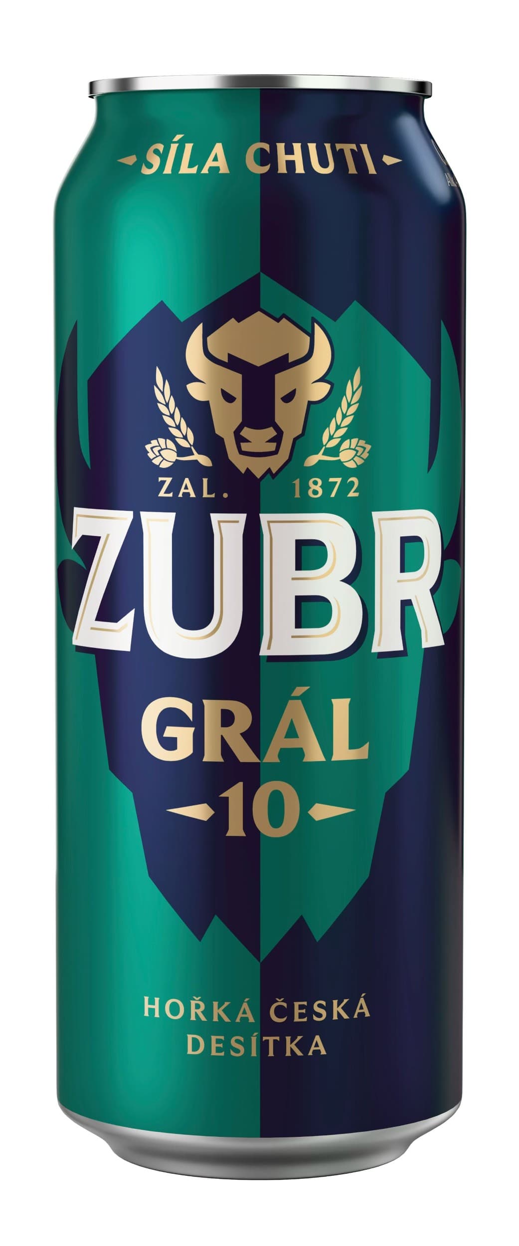 ZUBR GRÁL 10 0,5 L PLECH