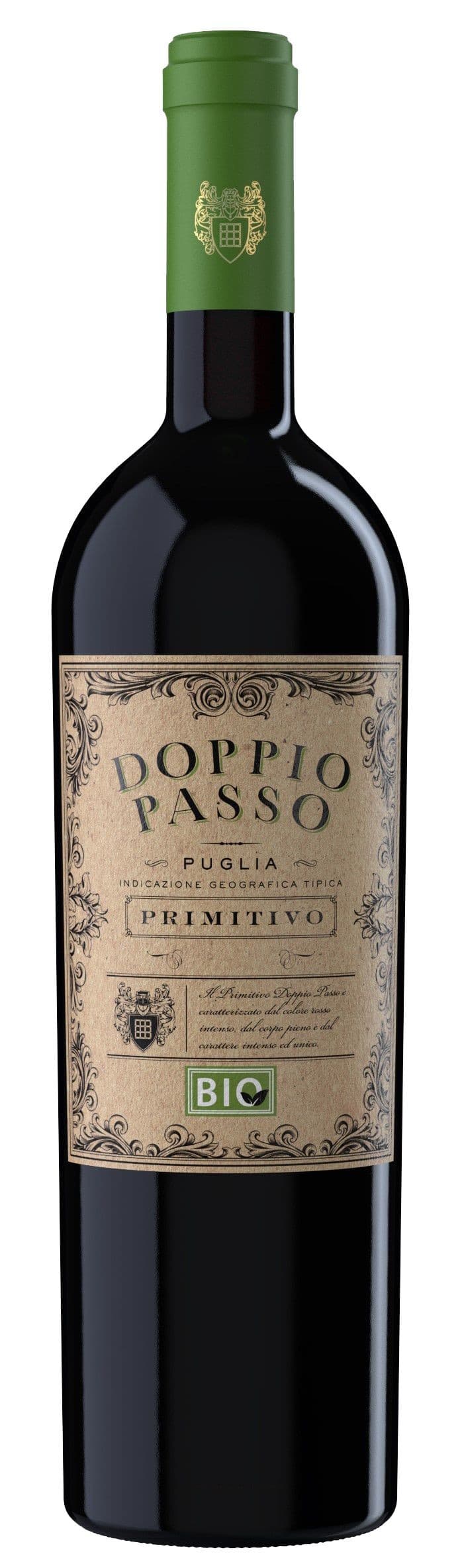 Doppio Passo Bio Primitivo Puglia IGT  0,75 l
