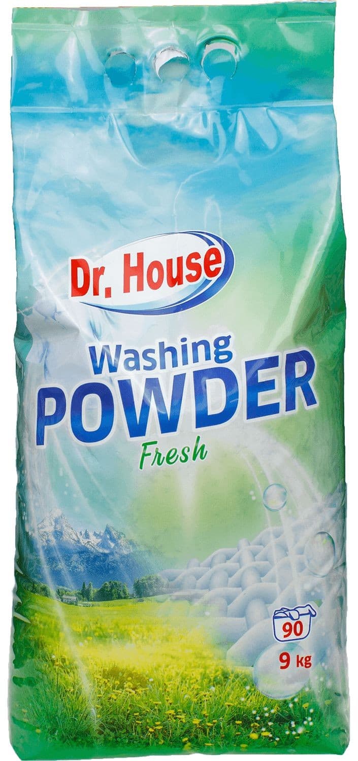 Dr. House prací prášek Fresh 9 kg 90 dávek