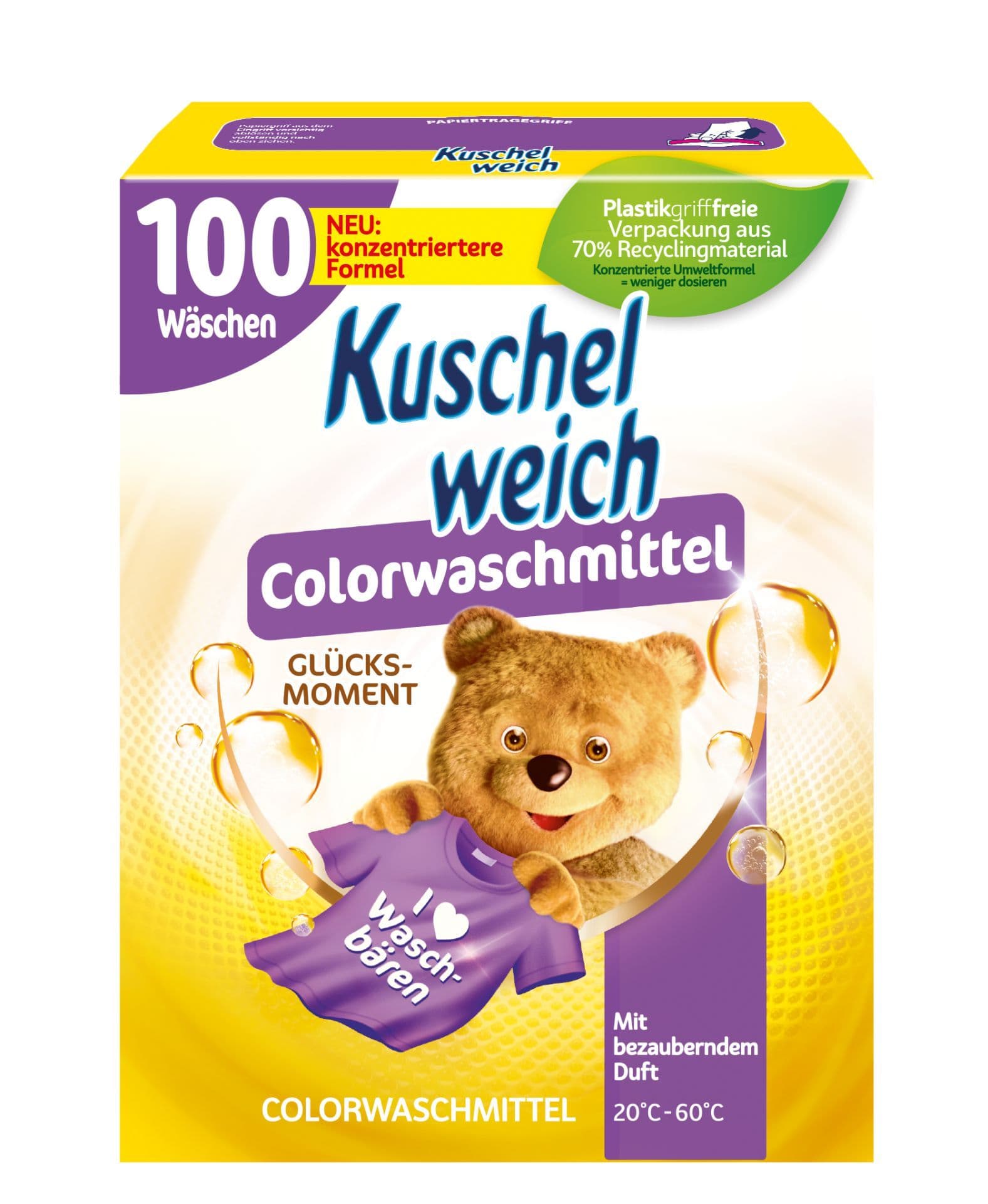 Kuschelweich prací prášek 5kg Glucksmoment 100 praní