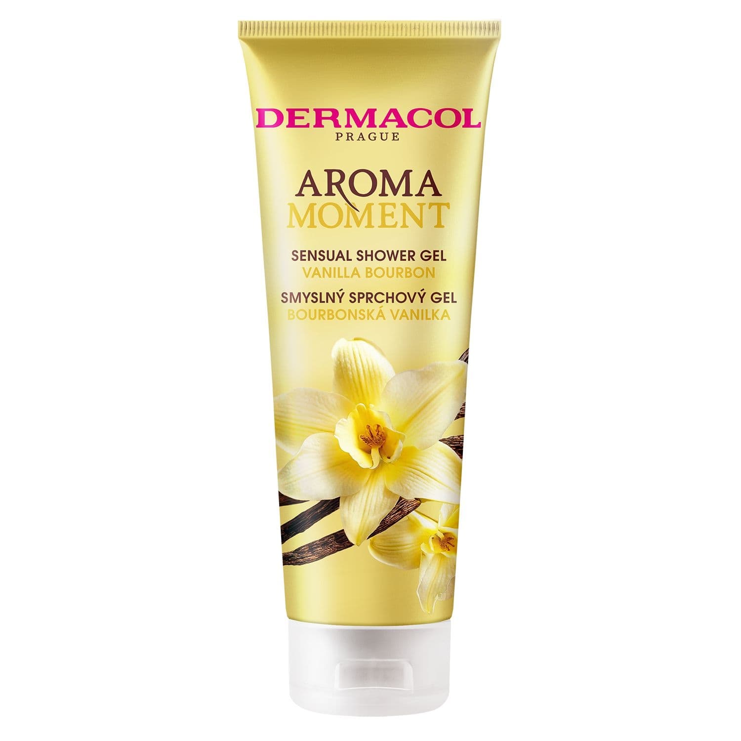 Dermacol Aroma Moment - Smyslný sprchový gel - bourbonská Vanilka 250 ml