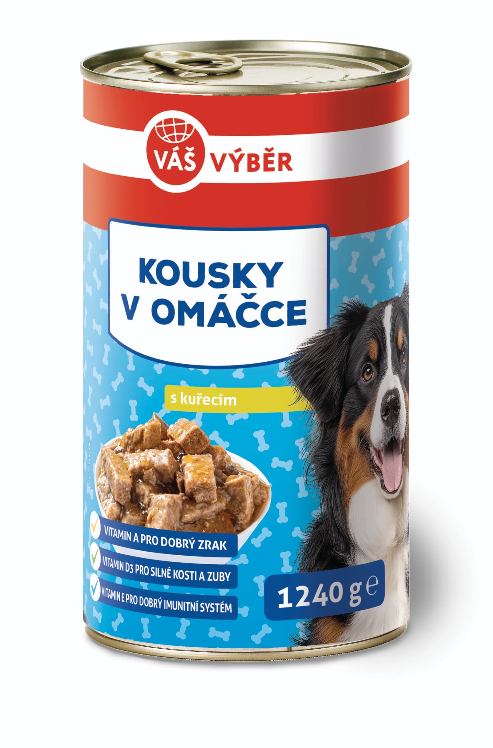 Váš výběr kousky kuřecí omáčka 1240g