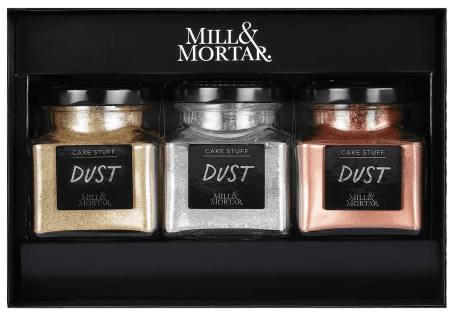 Mill & Mortar Výběr dekoračních prášků Bling Bling
