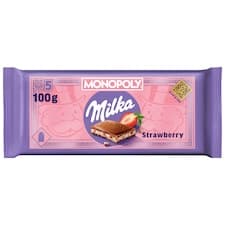 Milka čokoláda Jahodová mléčná 100g