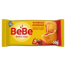 Opavia cereální bochánek BeBe Dobré Ráno Naměkko jahodová náplň 50g