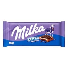 Milka čokoláda Oreo Sandwich mléčná čokoláda a sušenky 92g