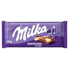 Milka čokoláda Happy Cow mléčná a bílá 90g