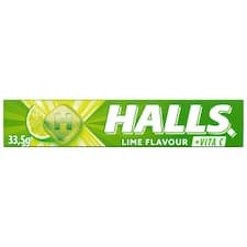 Halls bonbóny limetkové s vitamínem C 33,5g